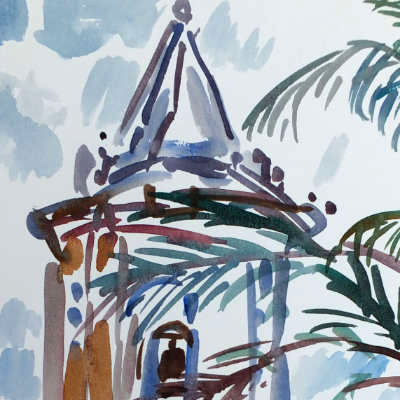 Andreas-Korn: Artproduktion (Kunstraum - Aquarell in Huelva) Andreas Korn: Artproduktion (Kunstraum - Aquarell in Huelva)